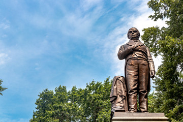 Naklejka premium Daniel Webster Monument