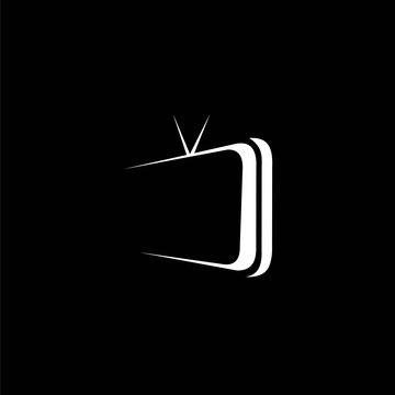  TV Logo  Design Vector image , TV logo design stock vector. Illustration of media , logo tv  design template vector image , logo tv icon design  television logo 