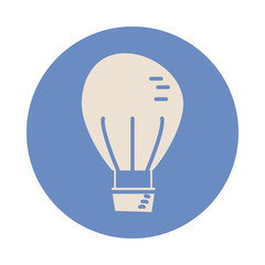 balloon air hot block style icon