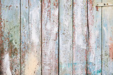 painted wooden panels background backdrop. old boards.