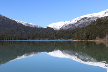 Obraz na płótnie Canvas Lake - mountain