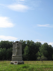 Fototapeta na wymiar Chancellorsville Battlefield
