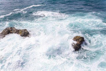 mar, oceáno, acuático, olas, olas, playa, oleaje, azul, costa, naturaleza, roca, chapoteo, tempestad, verano, espuma, costa, cielo, roca, energía, la costa, arena, marea, paisaje, aerosol, blanco