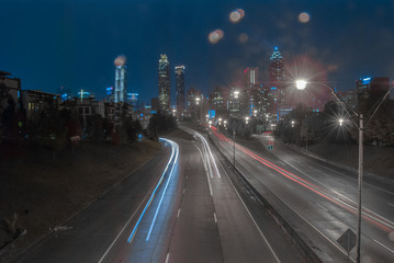 Obraz premium Atlanta Skyline 