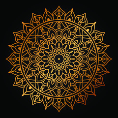 Luxury mandala background with golden arabesque pattern arabic 
islamic east style.decorative mandala for print, poster, cover, 
brochure, flyer, banner.