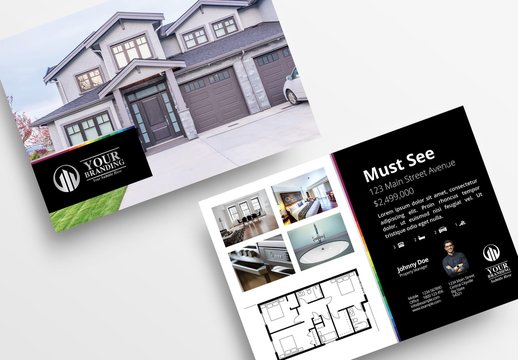 Real Estate Property Flyer Layout