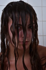 Colère d'une jeune femme