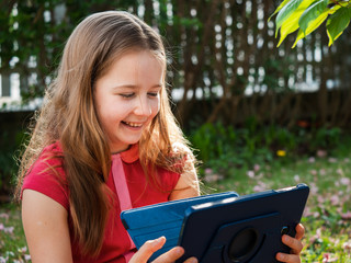 Distance learning during the quarantine period, studying from home.