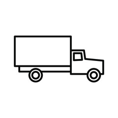 Truck icon template