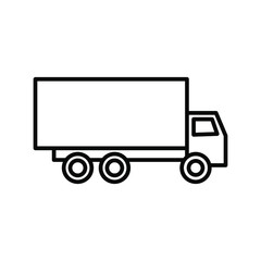 Truck icon template