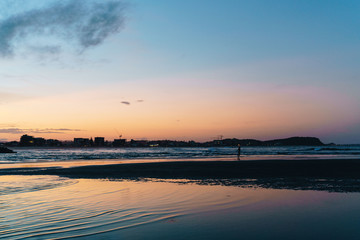 Obraz premium zachód słońca nad Currumbin Alley