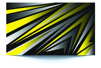 racing background design with a black yellow background with gradient