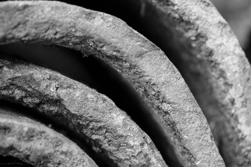 close up of construction material