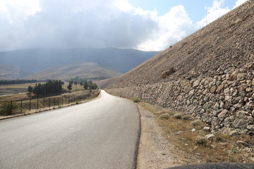 road in the mountains