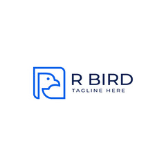 Design logo templates for your business, Modern and lines style, Flying eagle vector or animal bird logo design