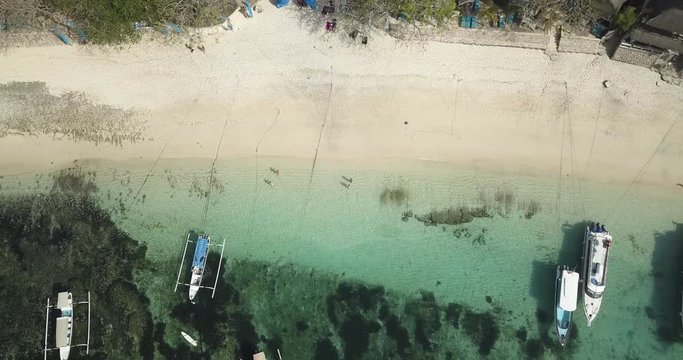 Aerial view of Lembongan island, Bali, Indonesia