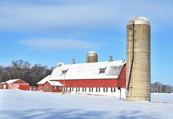 Farm in Winter
