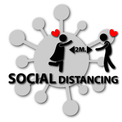 SOCIAL DISTANCING FOR YOURSELF © tigger11th