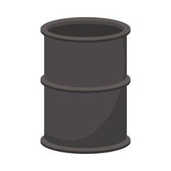 oil barrel tank isolated icon