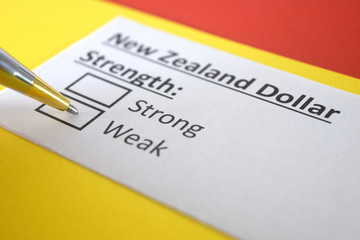 One person is answering question about strength of New Zealand Dollar.