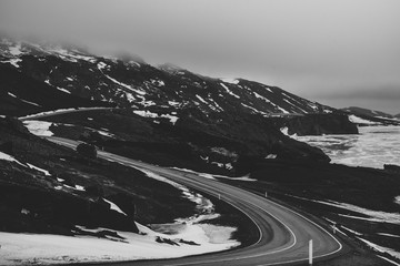 Road in mountains