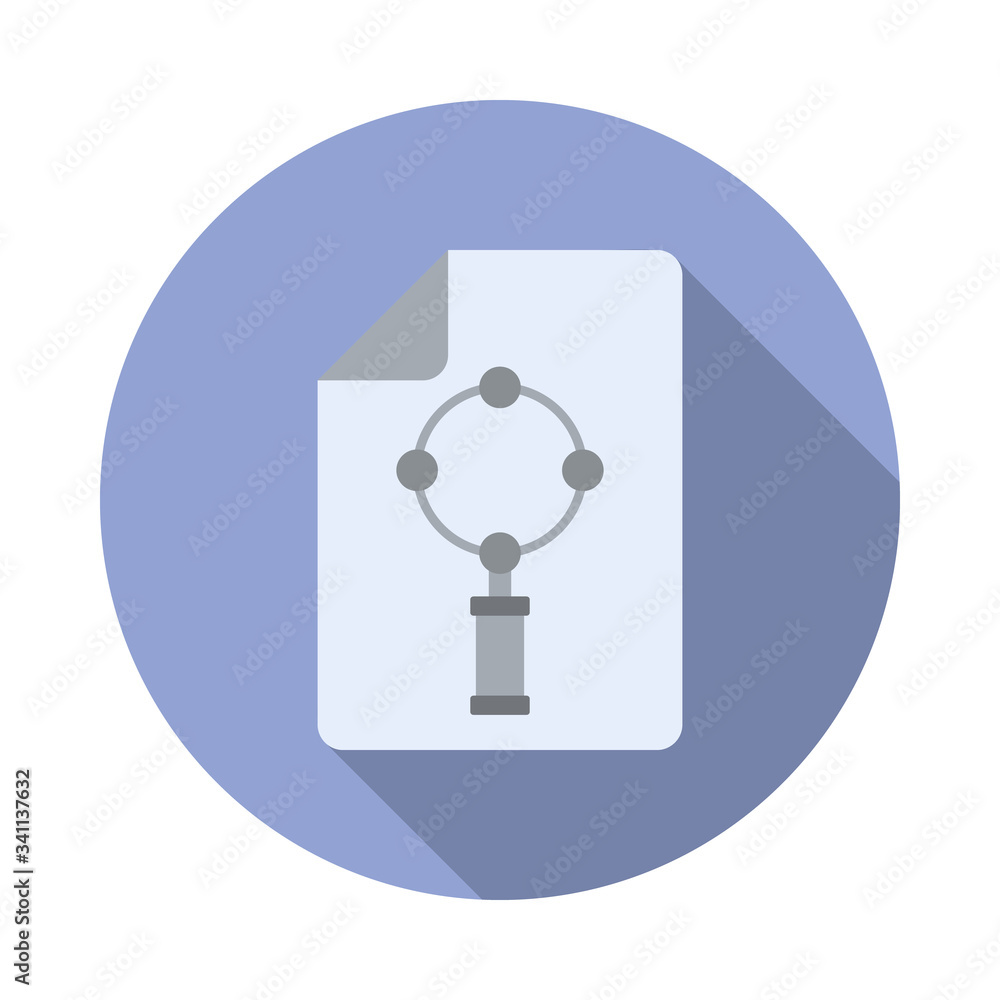 Aufkleber search for illustrator colored long shadow icon. simple color vector of programming sticker icons fo