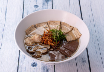 Vietnamese Mixed Sausage Meat Soup 