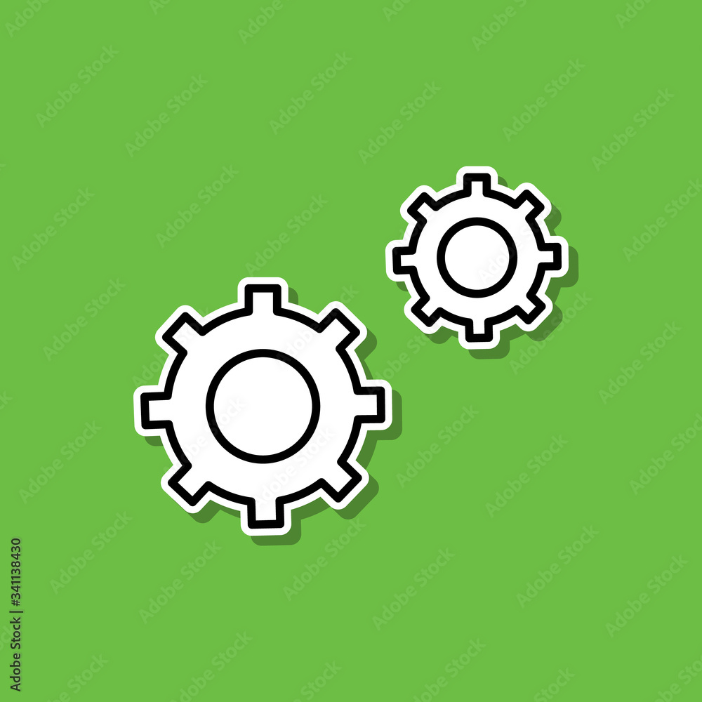 Poster professional skills sticker icon. simple thin line, outline vector of cv icons for ui and ux, websit