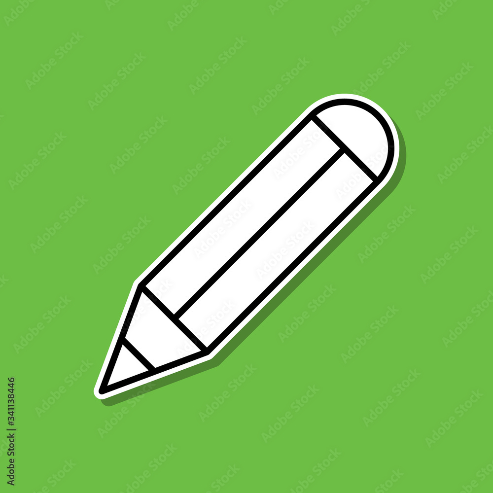 Poster professional skills sticker icon. simple thin line, outline vector of cv icons for ui and ux, websit