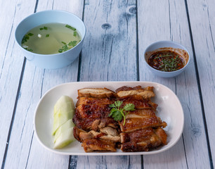 Grilled Duck Platter 