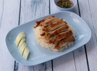 Grilled Chicken on Rice Set 
