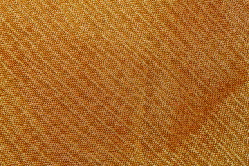 beautiful yellow texture of cloth in abstract macro for background
