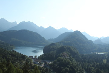 Fototapeta na wymiar lake in the mountains