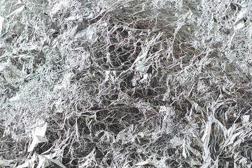 Textured silver background