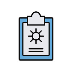 covid19 virus particle in medical order line and fill style