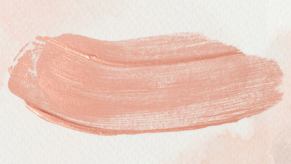 Pink oil paint smudge template