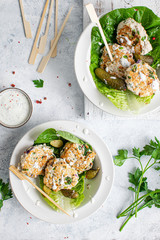 Turkey cakes recipe