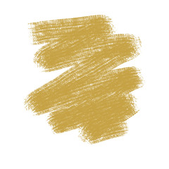 Golden textured brushstroke, background element