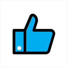 Obraz premium like symbol. design template vector