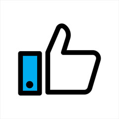 like symbol. design template vector