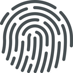 Fingerprint icon.