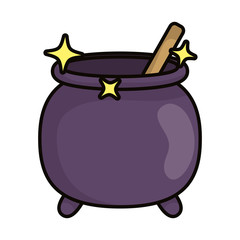 witch cauldron magic sorcery icon