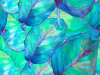 Watercolor Seamless Pattern.