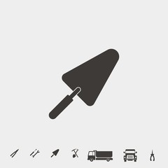 building spatula icon vector illustration and symbol for website and graphic design