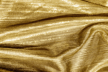 Gold silk fold