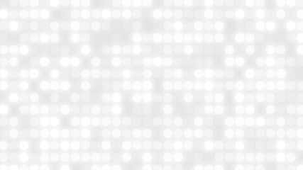 Dot white gray pattern gradient texture background. Abstract  technology big data digital background. 3d rendering.