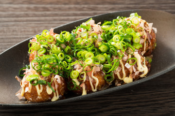 Takoyaki - ネギたこ焼き