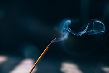 incense stick smoke