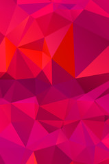 Abstract red geometric background for design