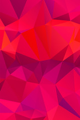 Obraz premium Abstract red geometric background for design